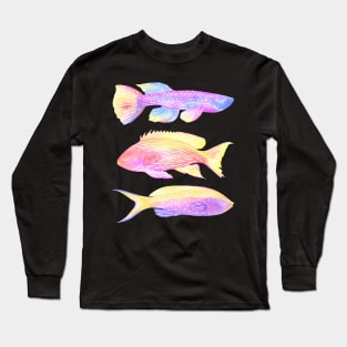 Rainbow Fishes Long Sleeve T-Shirt